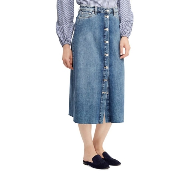 Ralph Lauren Dresses & Skirts - 💙New RALPH LAUREN Denim Skirt Size S